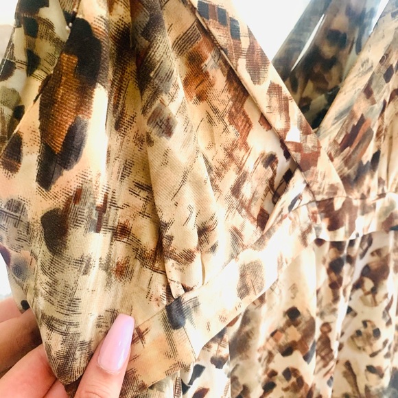 Leopard Print Maxi Dress - Picture 4 of 6